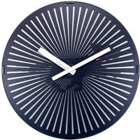 WANDUHR 30,5/30,5/6 cm   - Schwarz, Basics, Kunststoff (30,5/30,5/6cm)