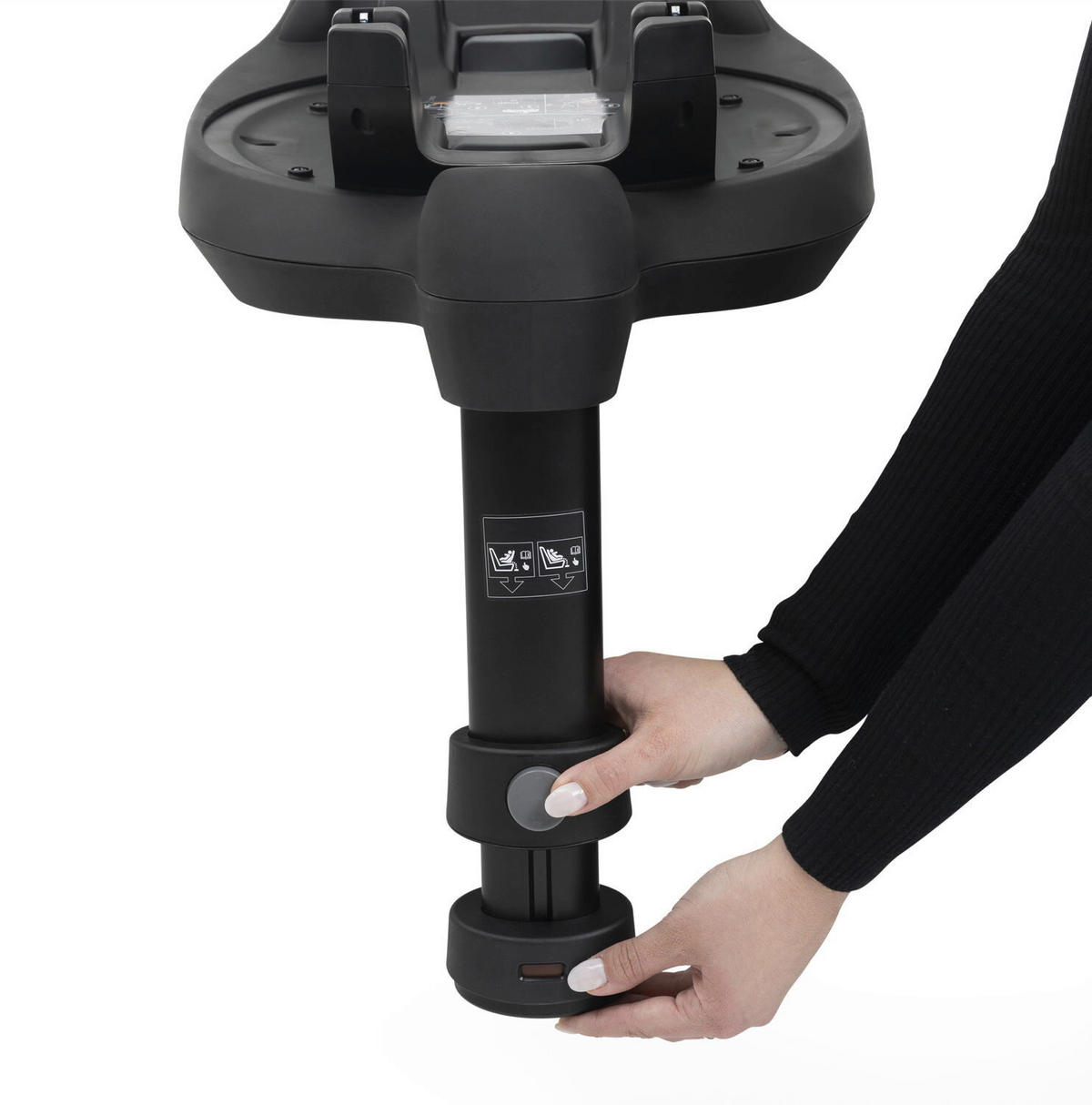 ISOFIXSTATION FULL 360 I-SIZE BASIS FÜR KORY  - Schwarz, Basics, Kunststoff (66/19/38cm) - Chicco