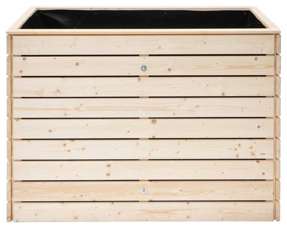 VYVÝŠENÝ ZÁHON   - farba smreka, Basics, drevo (70/90/130cm)