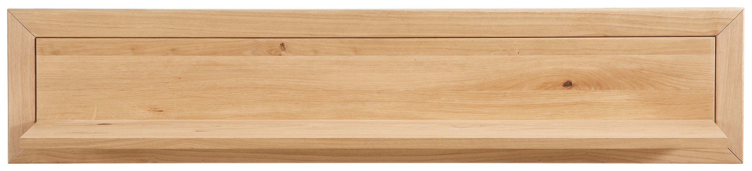 WANDBOARD Asteiche furniert - KONVENTIONELL, Holz (130/27/24cm) - Cantus
