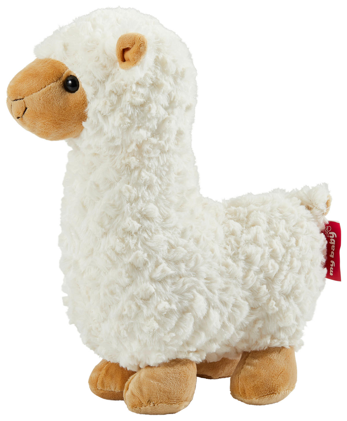 PLIŠASTA ŽIVAL - bež/rjava, Basics, tekstil (33cm) - My Baby Lou