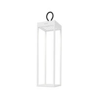 LED AKKU-TISCHLEUCHTE 15/15/50 cm   - Weiß, Design, Metall (15/15/50cm) - Musterring