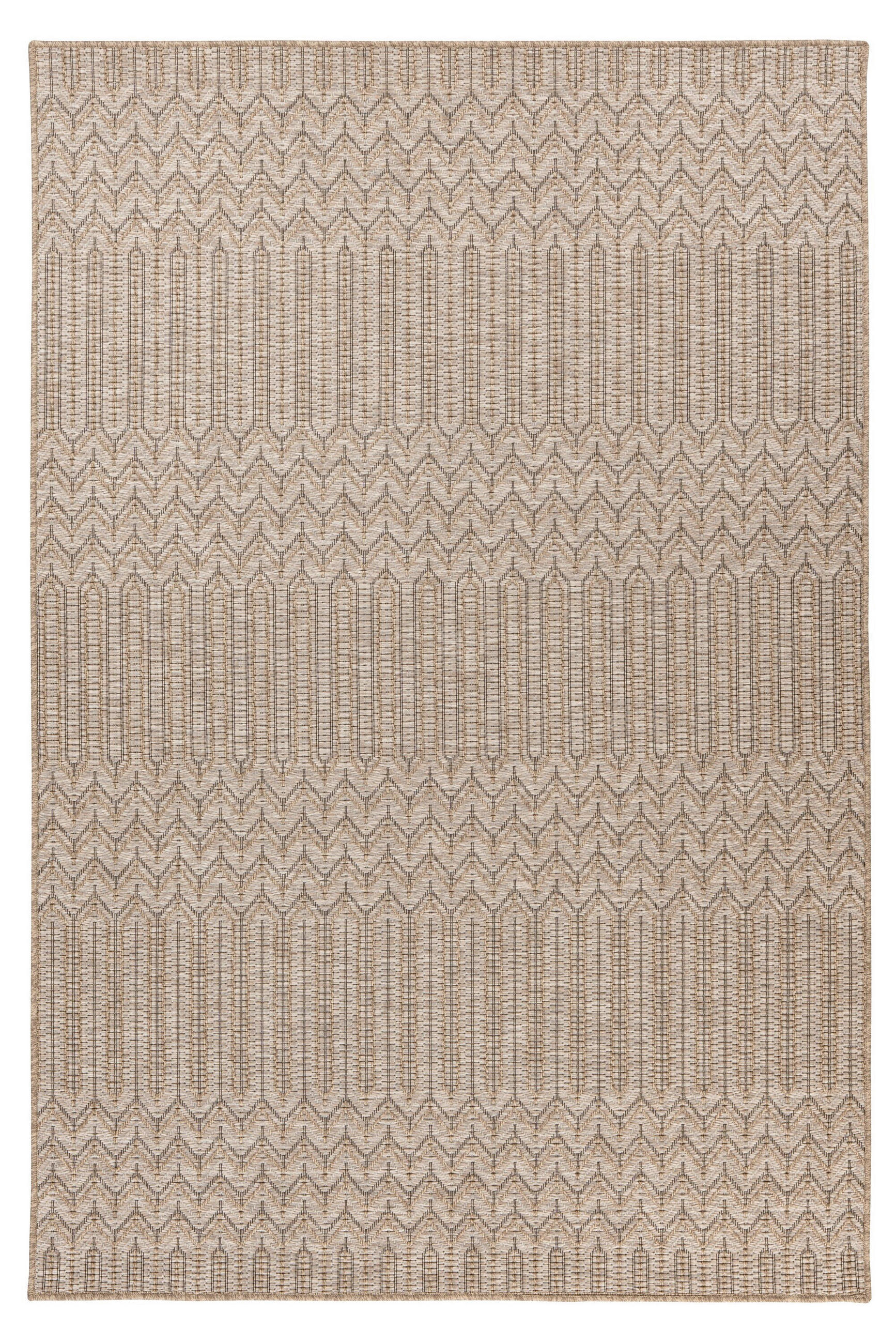 FLACHWEBETEPPICH 160/230 cm Naturfarben  - Naturfarben, Basics, Textil (160/230cm) - Kayoom