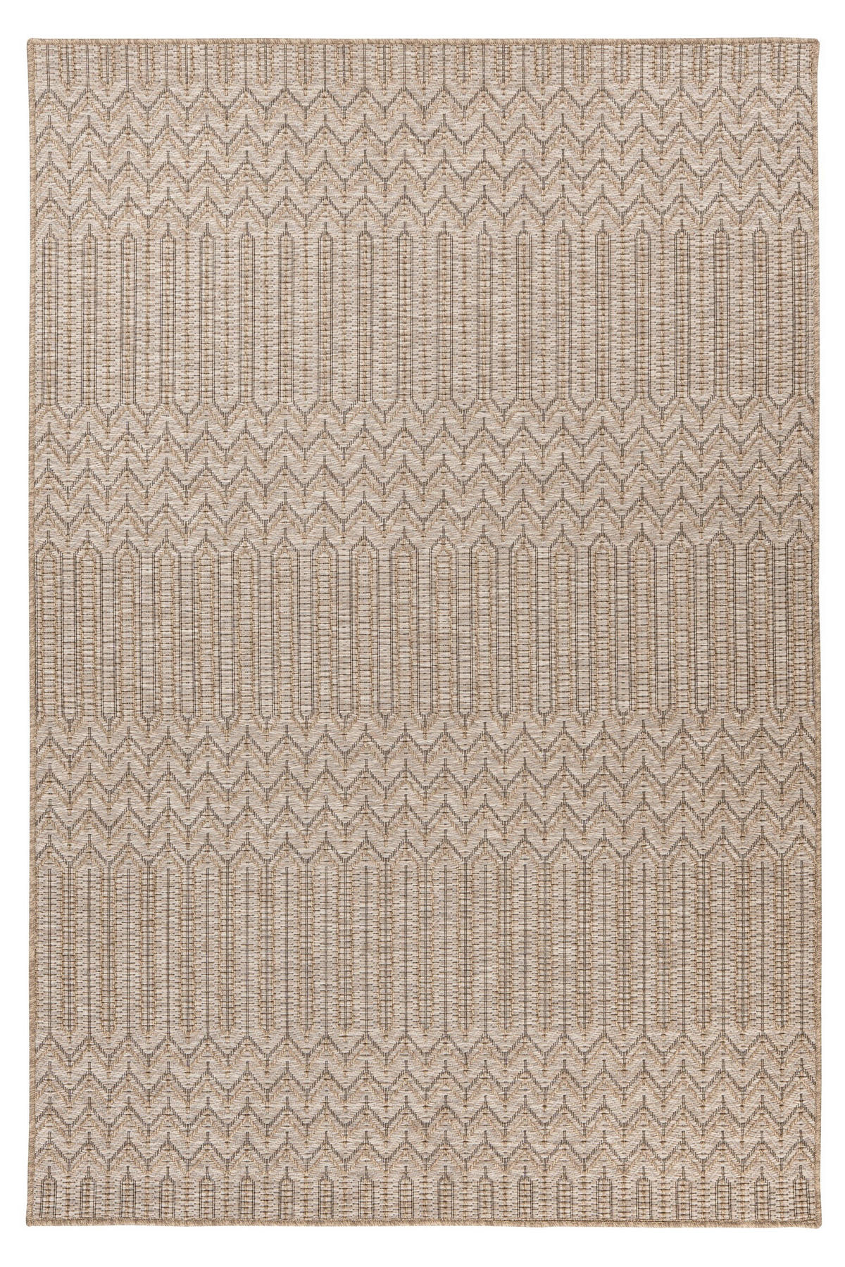 FLACHWEBETEPPICH 160/230 cm Naturfarben  - Naturfarben, Basics, Textil (160/230cm) - Kayoom