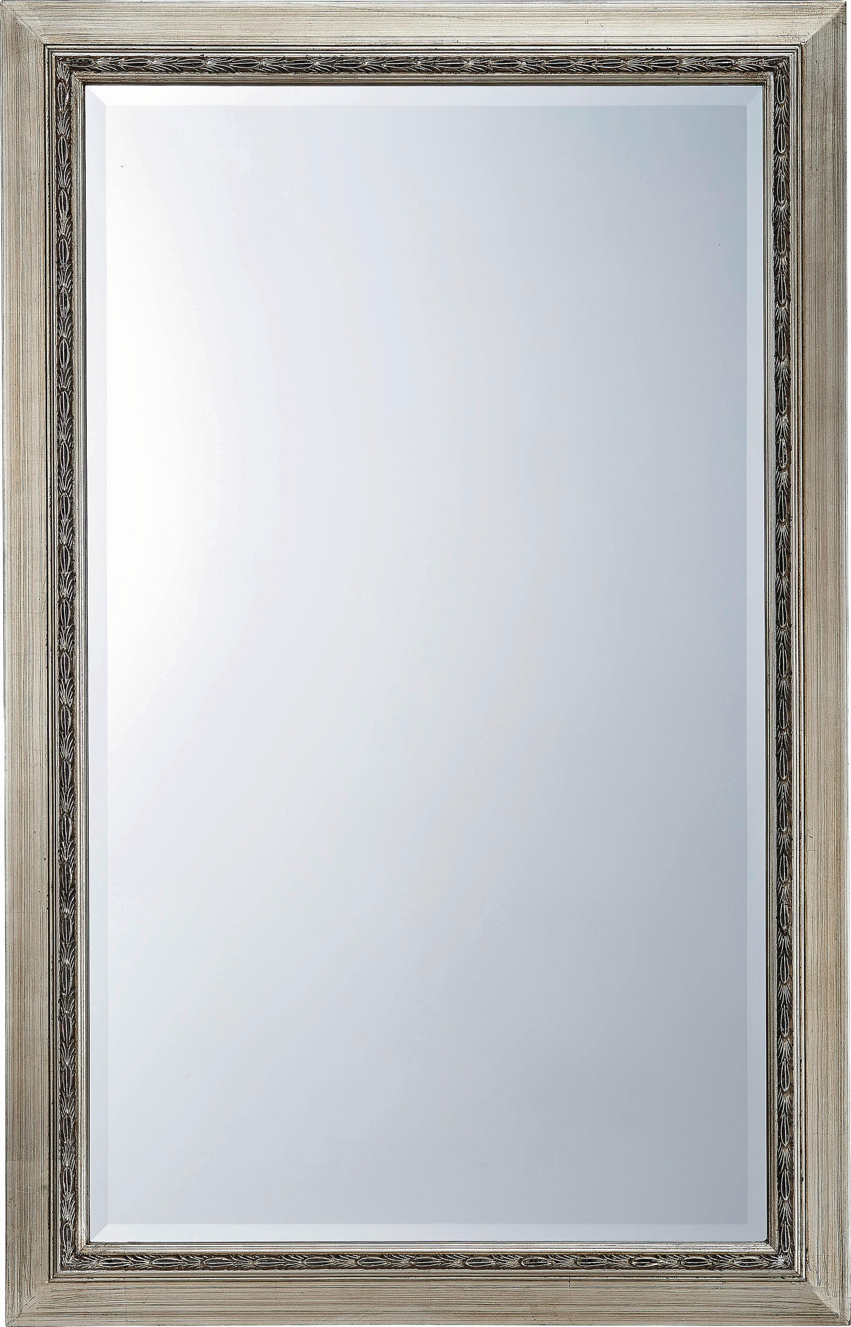 OGLEDALO ZIDNO  70/110/3,20 cm     - srebrne boje, Lifestyle, staklo/drvni materijal (70/110/3,20cm) - Landscape