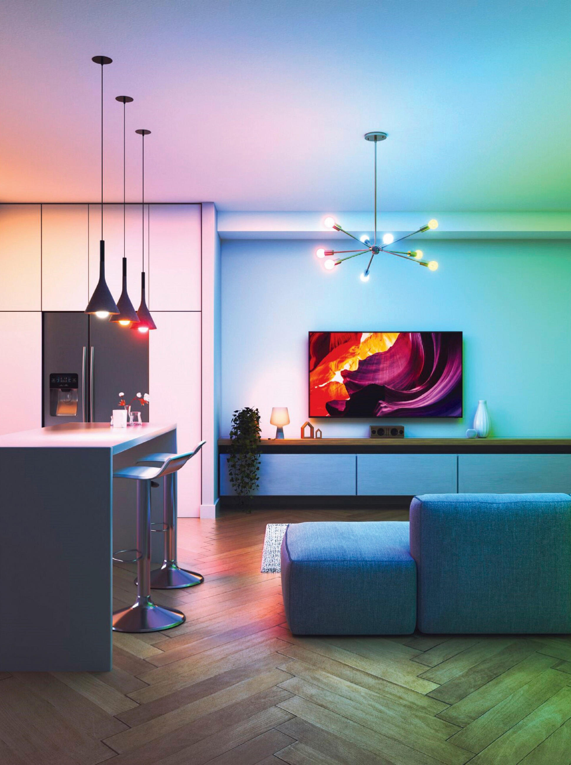 LED-DEKOLEUCHTE 6 cm  - Weiß, Basics, Kunststoff (6cm) - NANOLEAF