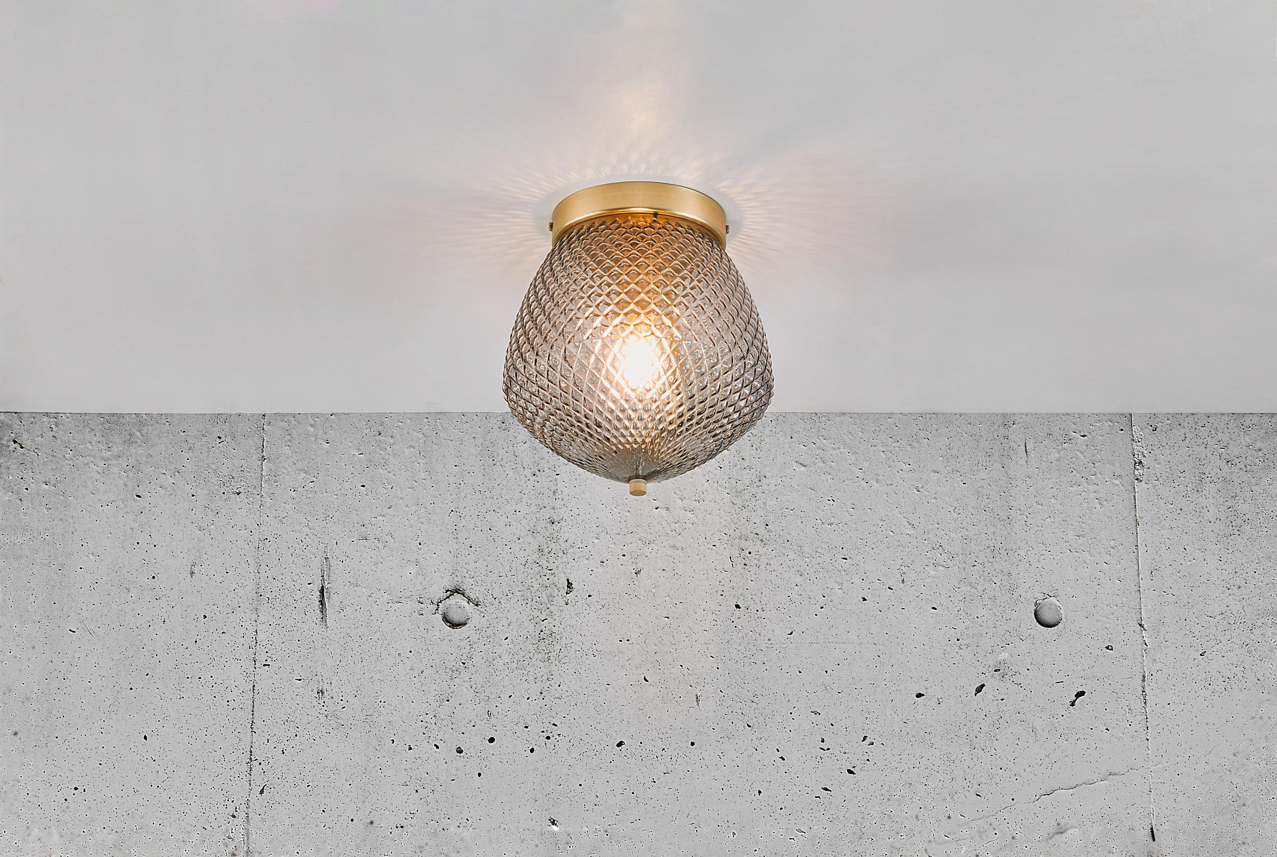 Thumbnail - Nordlux Deckenleuchte Orbiform, Messing, Metall, Glas, 25 cm, Lampen & Leuchten, Innenbeleuchtung, Leuchten nach Räumen,...