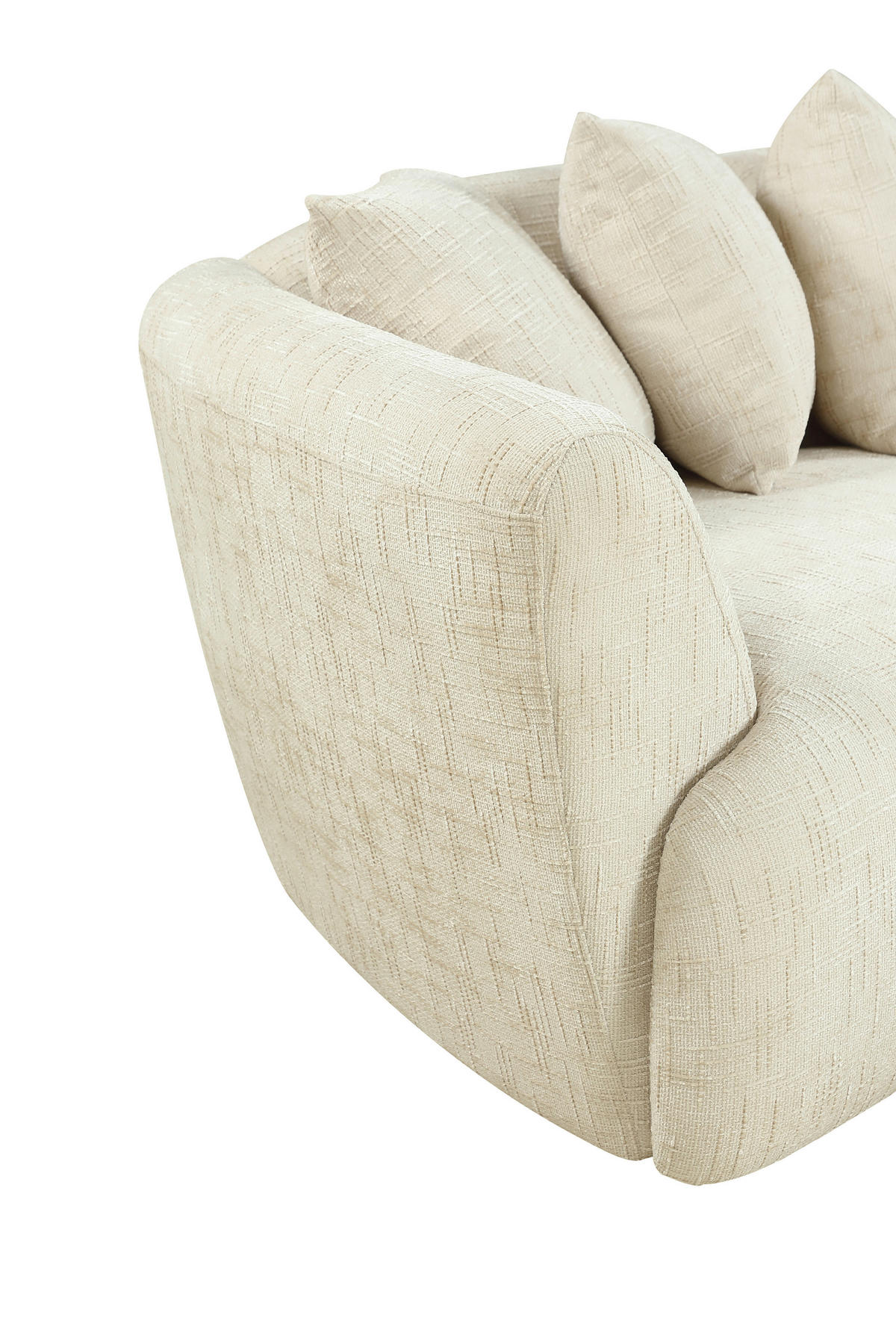 LOUNGESOFA 240/79/118 cm  - Beige, Design, Textil (240/79/118cm) - Carryhome