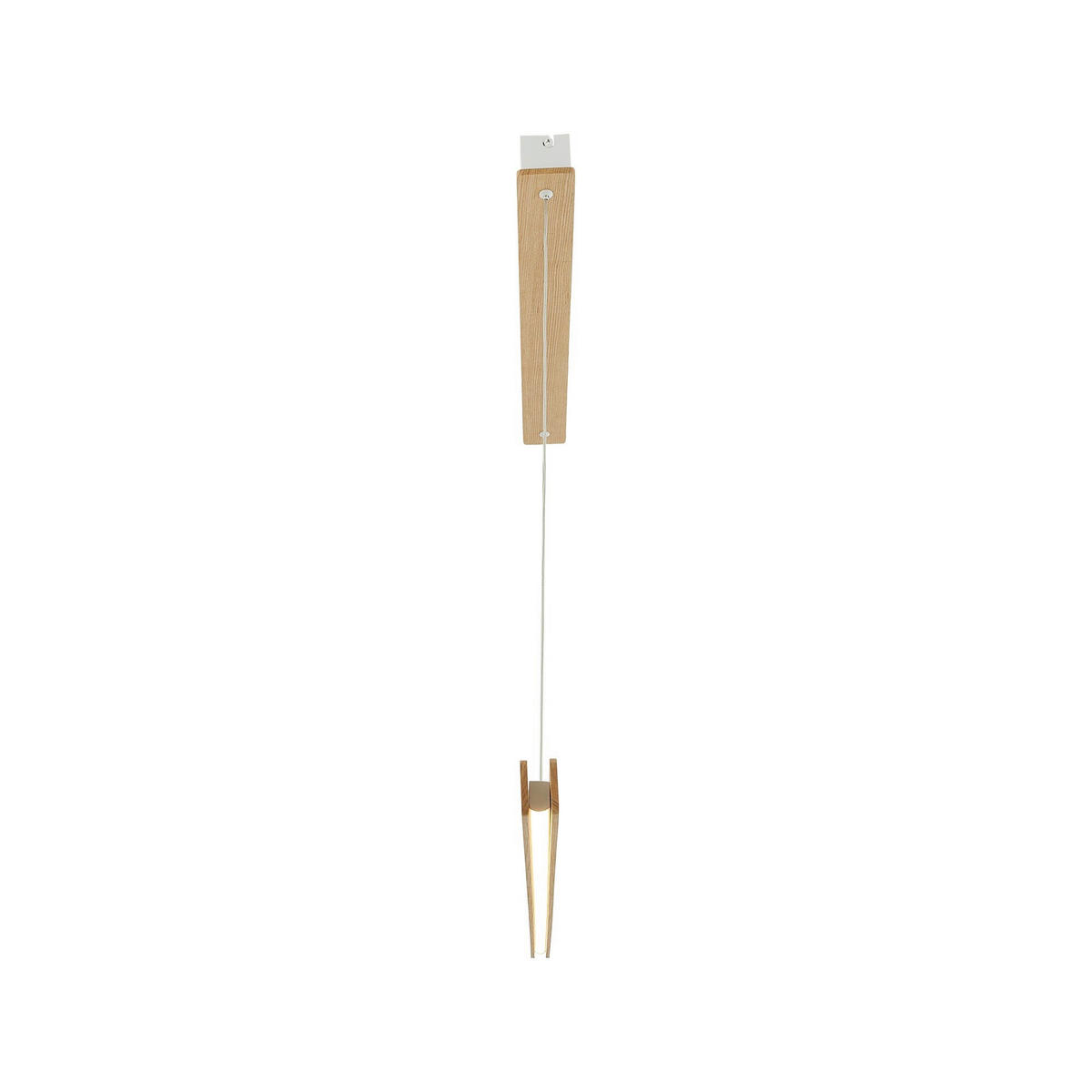 LED-PENDELLEUCHTE 115/4,4/5 cm   - Eschefarben, Natur, Holz (115/4,4/5cm) - Nordlux