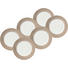 SPEISETELLERSET Porzellan 6-teilig - Taupe/Weiß, Basics, Keramik (26,5cm) SPEISETELLERSET Porzellan 6-teilig - Taupe/Weiß, Basics, Keramik (26,5cm)