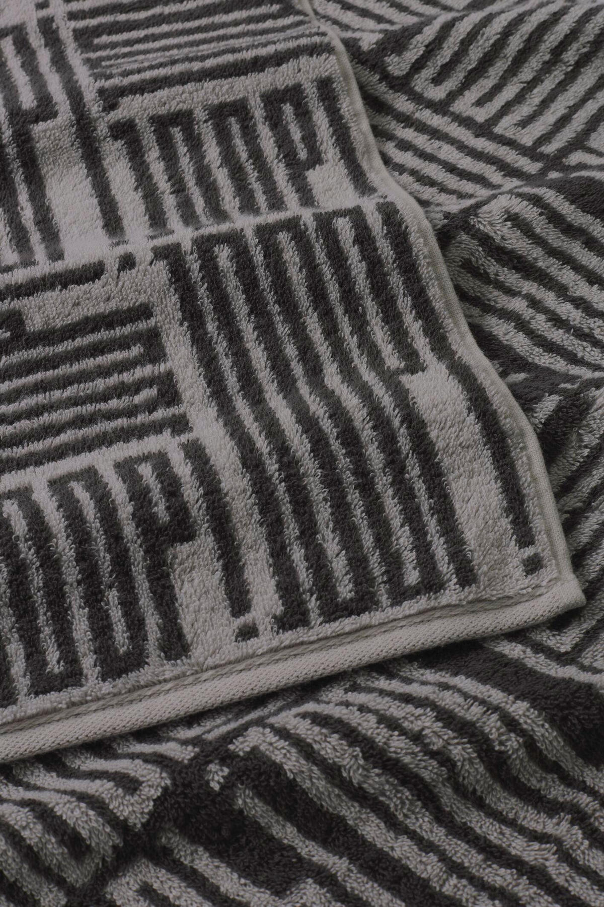 HANDTUCH Bars Grau, Platinfarben  - Platinfarben/Grau, Basics, Textil (50/100cm) - Joop!