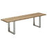 GARTENBANK in Edelstahlfarben, Teakfarben - Edelstahlfarben/Teakfarben, Design, Holz/Metall (160/46/40cm) GARTENBANK in Edelstahlfarben, Teakfarben - Edelstahlfarben/Teakfarben, Design, Holz/Metall (160/46/40cm)