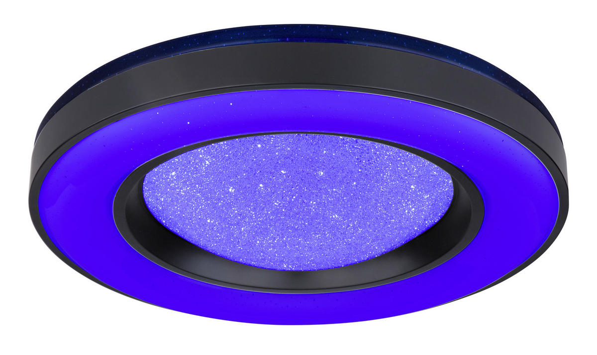 LED-DECKENLEUCHTE 45 W  50/11 cm    - Opal, Lifestyle, Kunststoff/Metall (50/11cm) - Novel