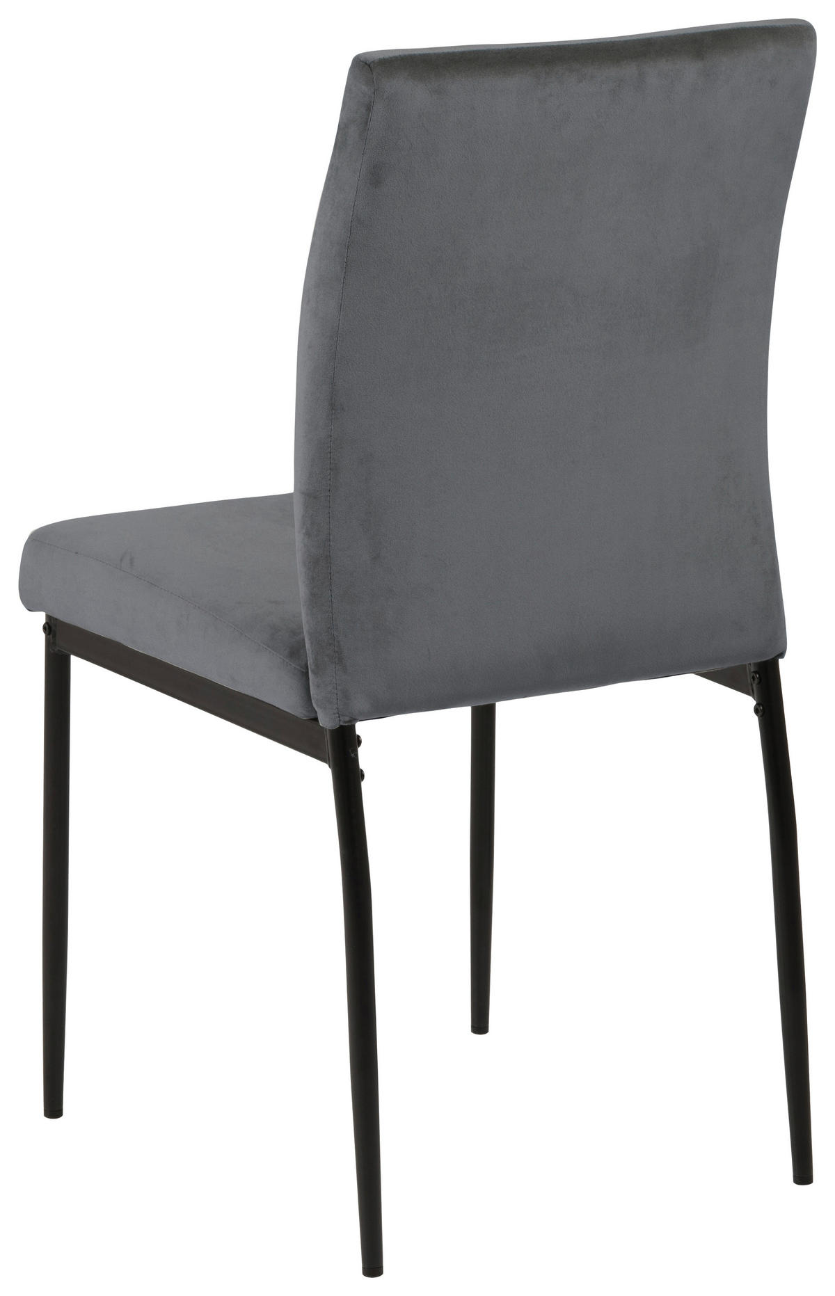 STOLICA  crna, tamno siva  metal, tekstil      - tamno siva/crna, Konvencionalno, metal/tekstil (45/90,5cm) - MID.YOU