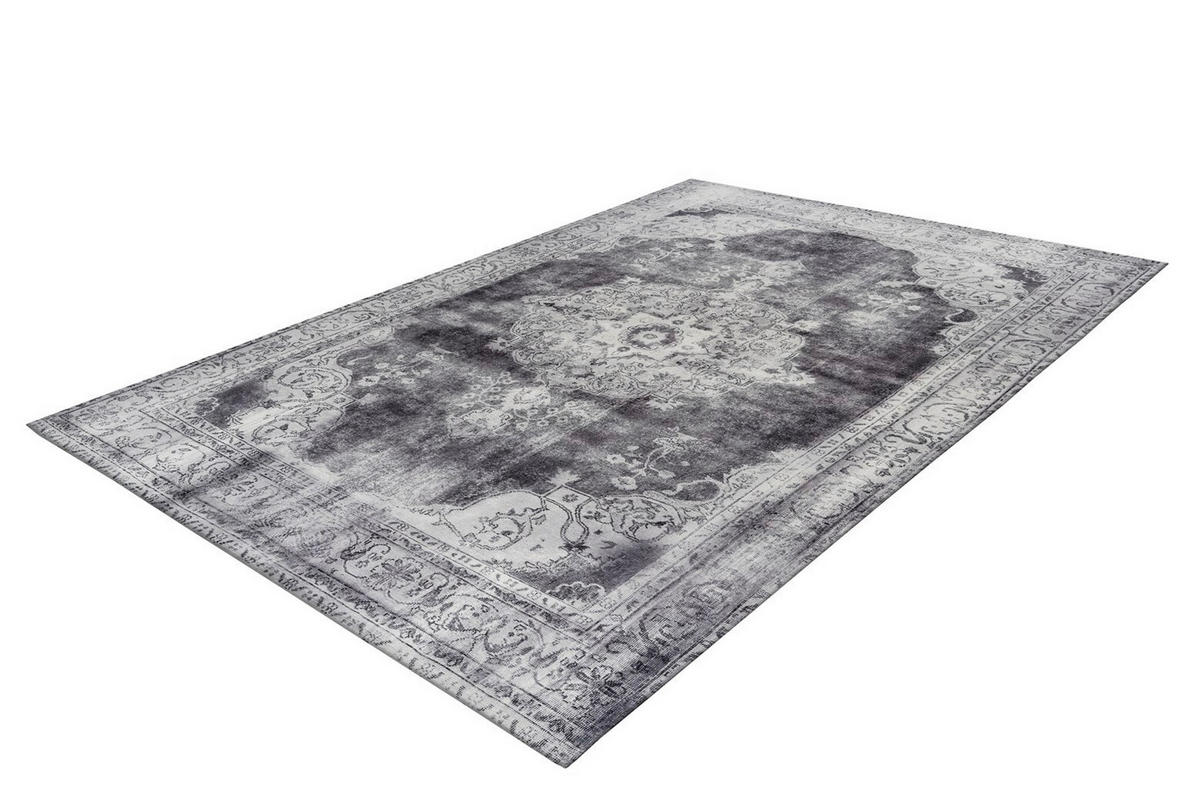 FLACHWEBETEPPICH 200/290 cm Vintage 8400 Hellgrau  - Hellgrau, Konventionell, Textil (200/290cm)