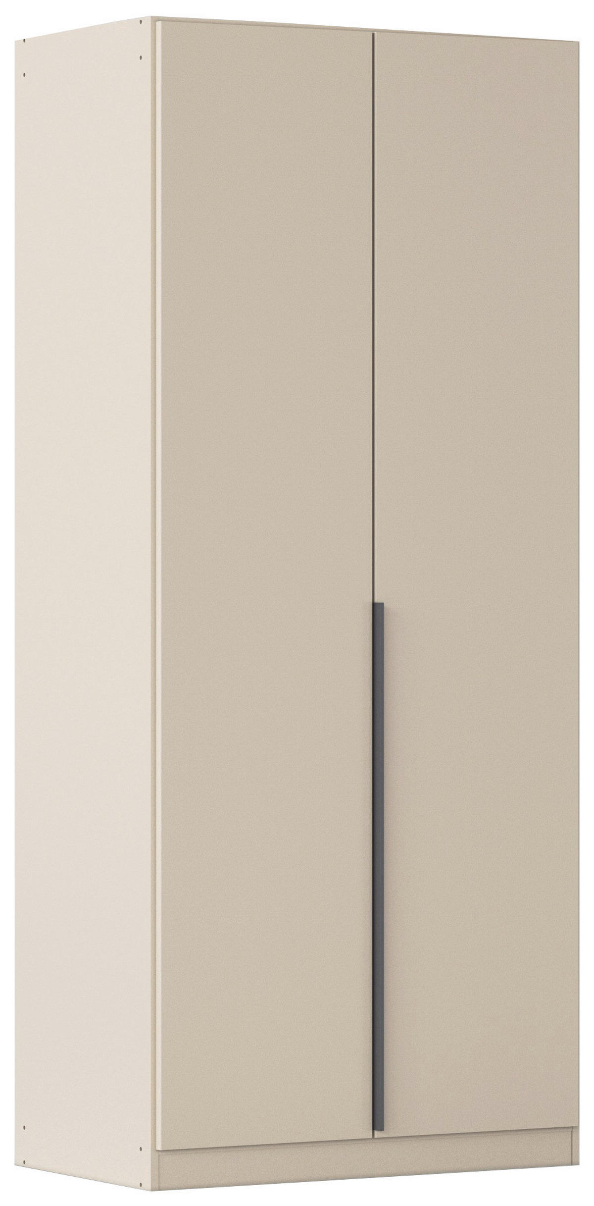DREHTÜRENSCHRANK in Champagner  - Champagner/Grau, Modern, Holzwerkstoff/Metall (91/229/54cm) - Rauch Möbel