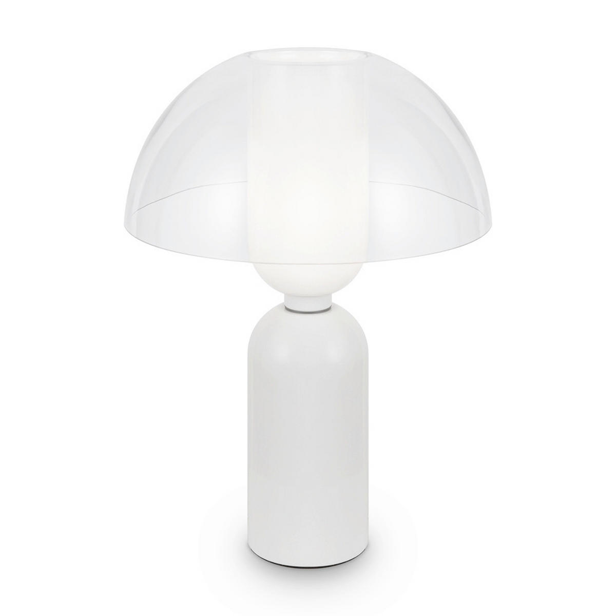 TISCHLEUCHTE - Weiss, Modern, Keramik/Metall (30/42,5cm) - MAYTONI