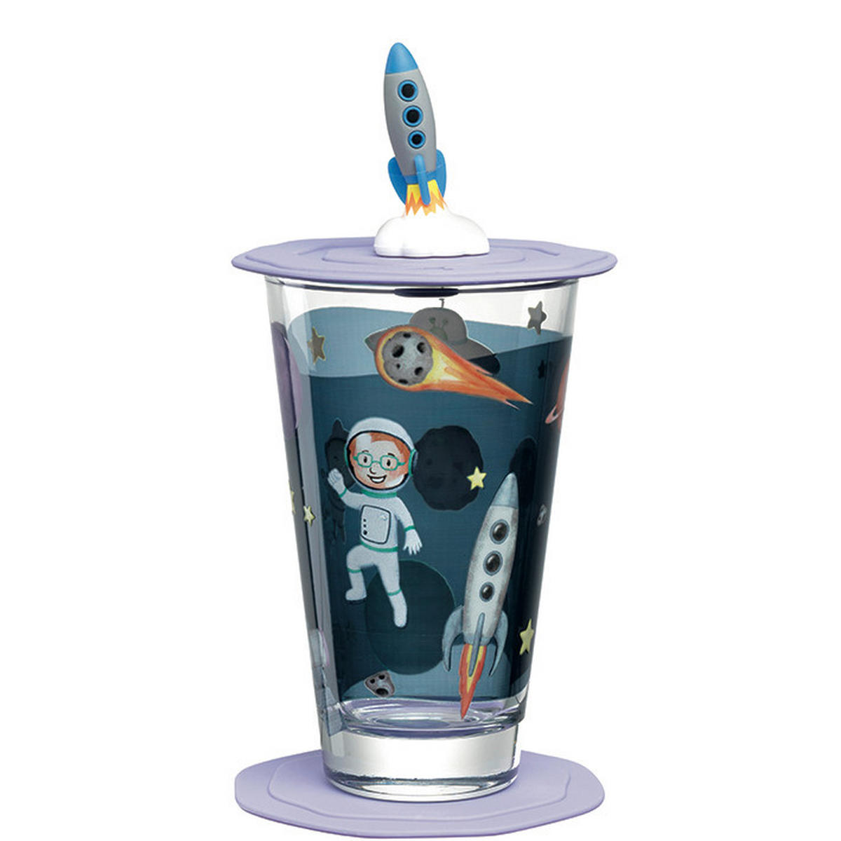 KINDERGLAS BAMBINI AVENTURA  - Klar, Basics, Glas (10,7/14,2/10,7cm) - Leonardo