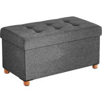 SITZBOX  - Grau, Basics, Textil (76/40/38cm)