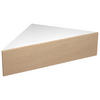 NACHTTISCH 60/15/42,4 cm  in Weiss, Honigeiche  - Honigeiche/Weiss, Modern, Holzwerkstoff (60/15/42,4cm) - MID.YOU