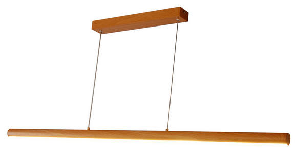 LED-HÄNGELEUCHTE 120/6/120 cm - Naturfarben, Trend, Kunststoff/Metall (120/6/120cm) - Novel