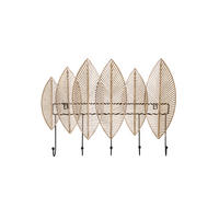 WANDGARDEROBE  in Goldfarben  - Goldfarben, Basics, Metall (49/35/6cm) - Milino
