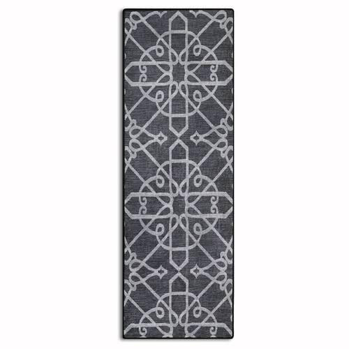 LÄUFER 80/400 cm  - Schwarz, Design, Kunststoff/Textil (80/400cm) - Novel