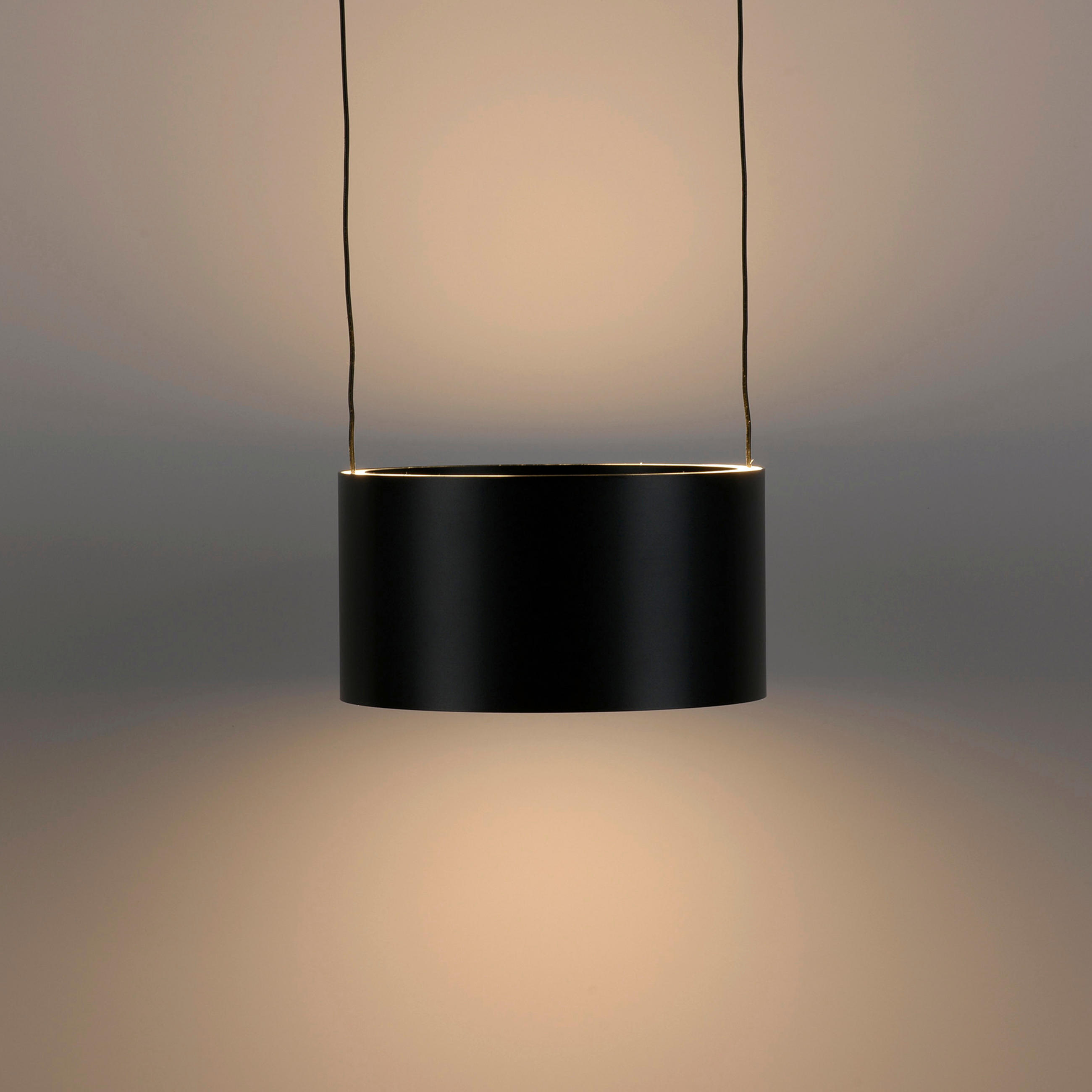 LED-HÄNGELEUCHTE 20/20/180 cm   - Grau, Design, Kunststoff/Metall (20/20/180cm) - Neuhaus PURE