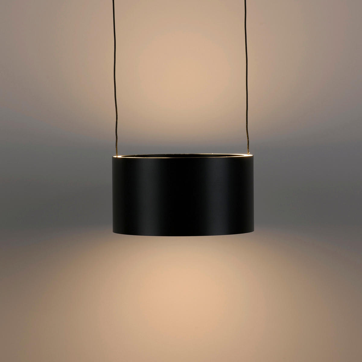 LED-HÄNGELEUCHTE 20/20/180 cm   - Grau, Design, Kunststoff/Metall (20/20/180cm) - Neuhaus PURE
