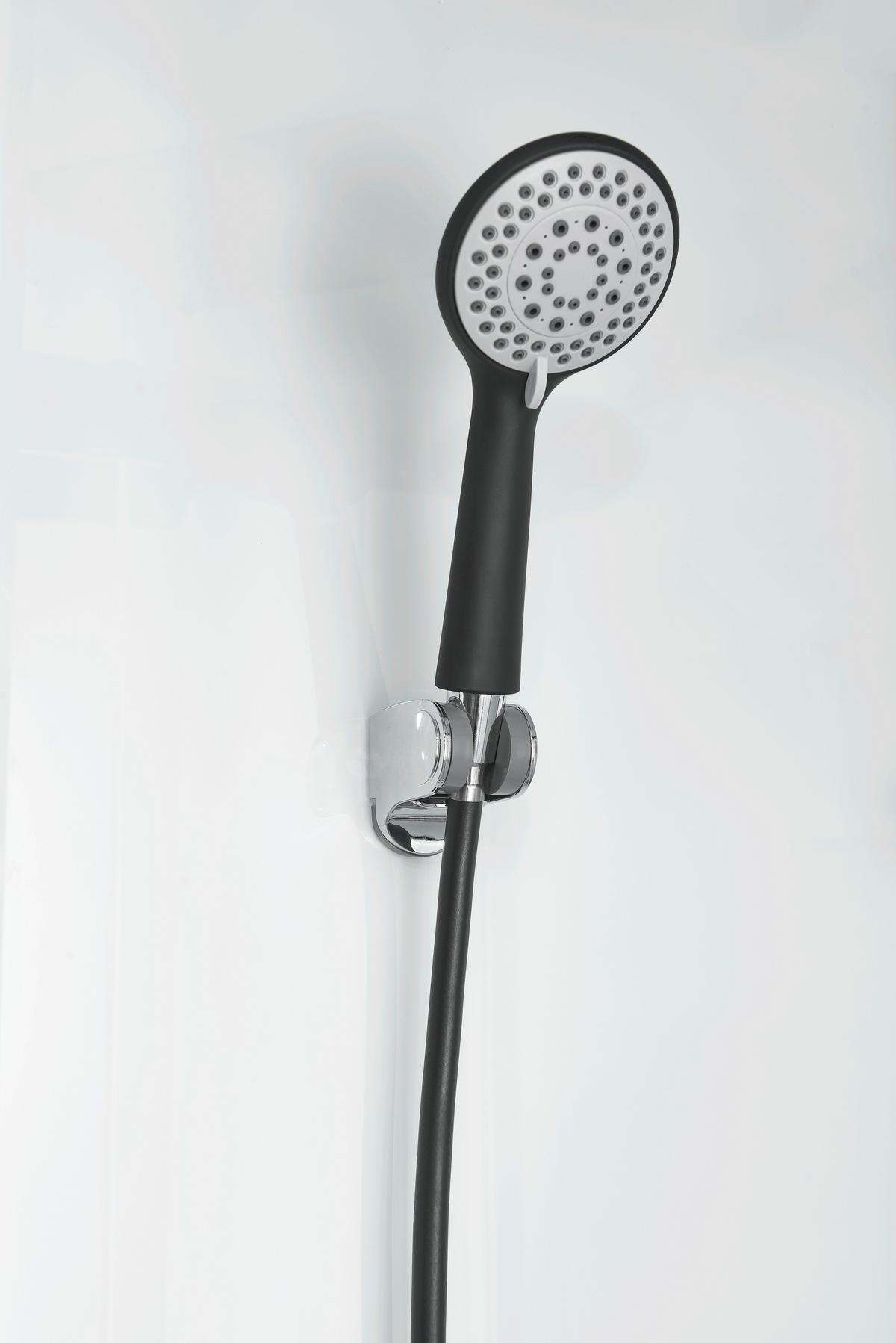 SPRCHOVÝ KOUT černá  - černá, Moderní, sklo (120/80/225cm) - Sanotechnik