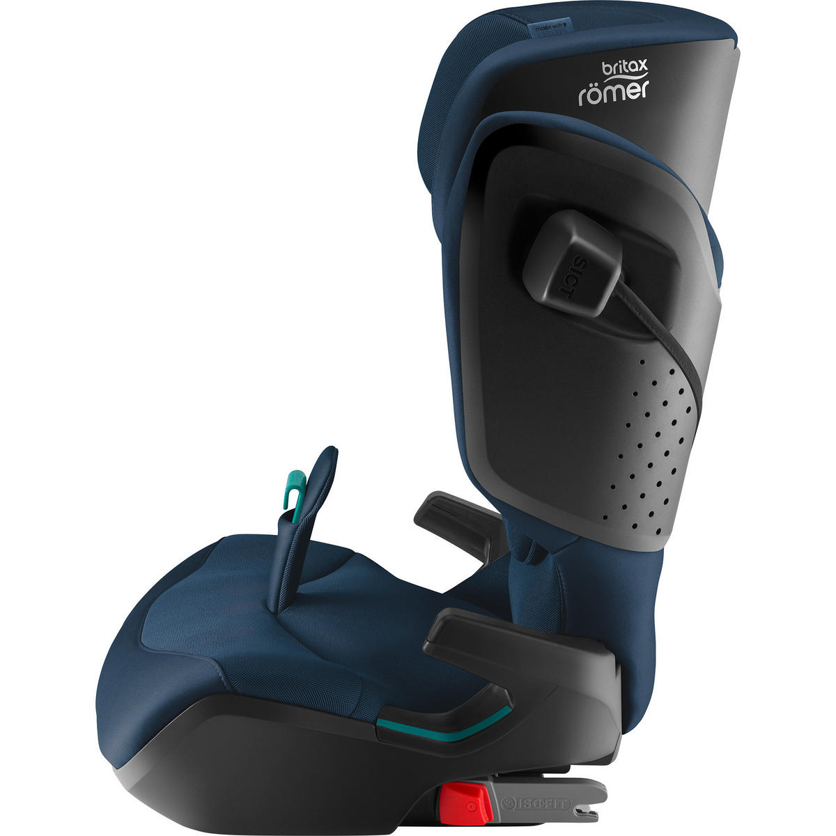 KINDERAUTOSITZ Kidfix Pro  - Dunkelblau, Basics, Kunststoff/Textil (48/83/42cm) - Britax Römer