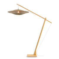STOJEČA SVETILKA  GOOD&MOJO       87/207 cm       - črna/naravne barve, Natur (87/207cm) - Good & Mojo