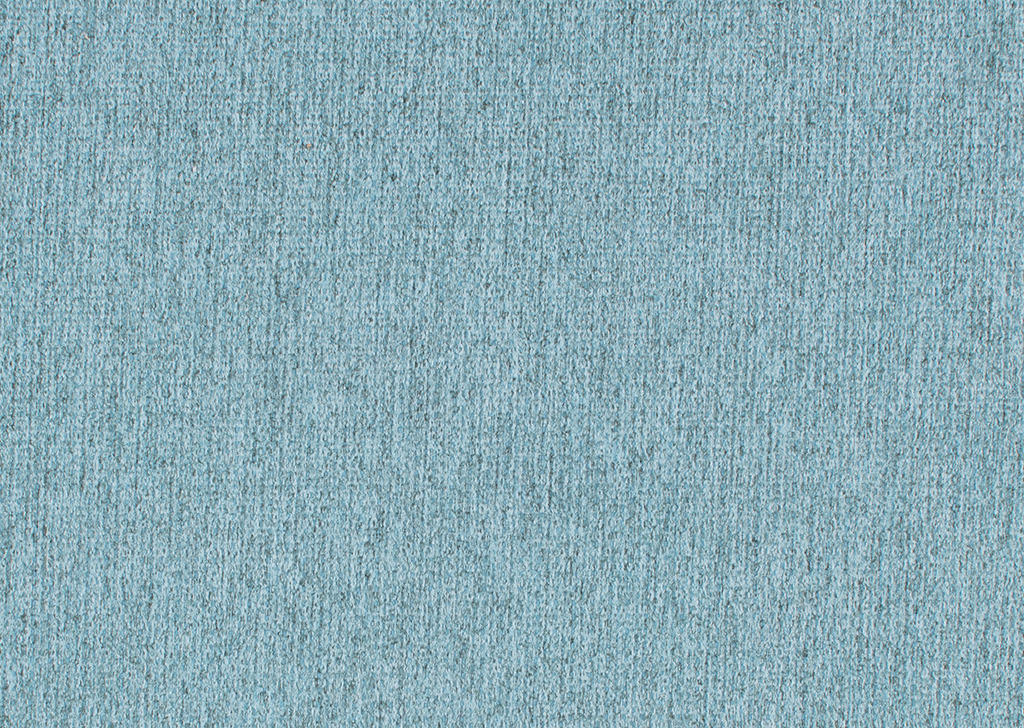 ECKSOFA in Flachgewebe Blau  174/306 cm  - Blau/Silberfarben, Design, Textil/Metall (174/306cm) - Carryhome