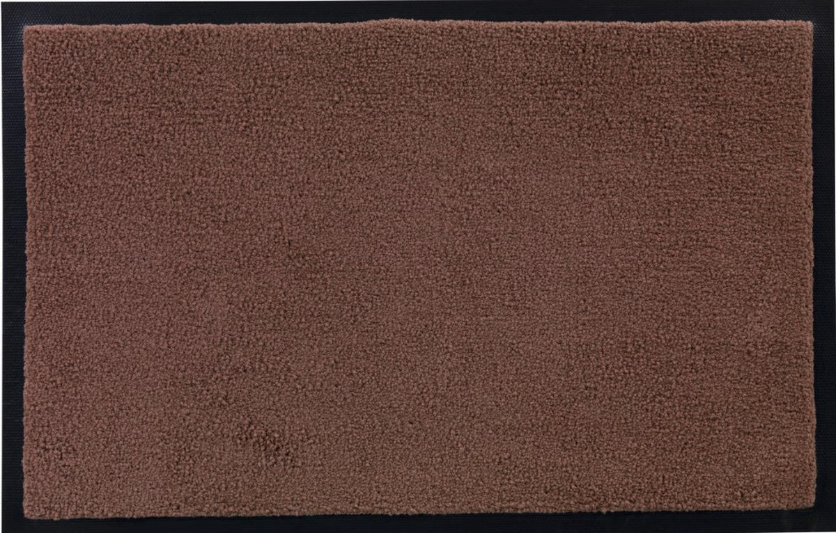 SCHMUTZFANGMATTE - Hellbraun, Basics, Kunststoff/Textil (60/85cm)