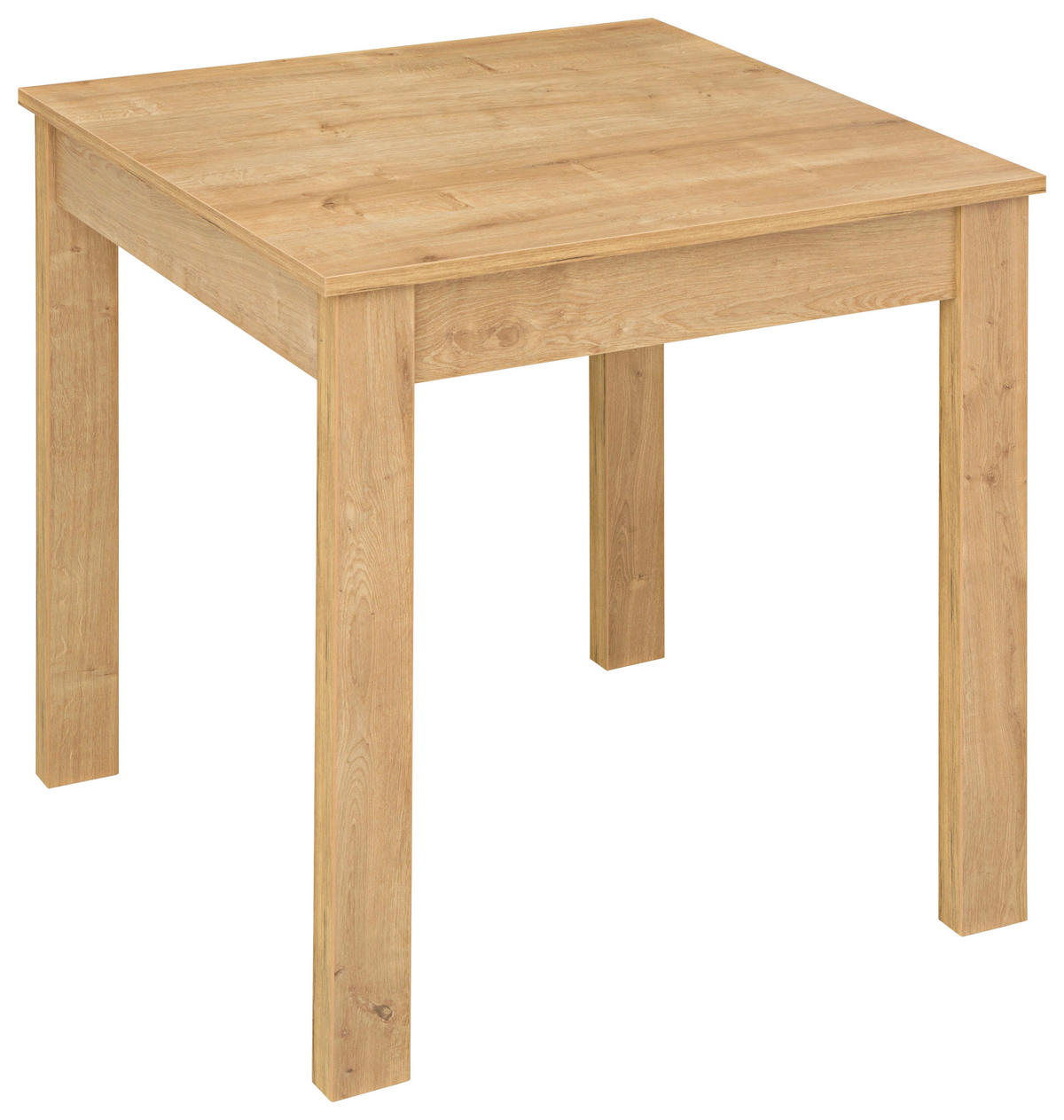 MASĂ din material pe bază de lemn   - culoare lemn stejar, Modern, material pe bază de lemn (69/76/69cm) - Carryhome