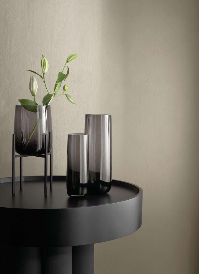 BLUMENSTÄNDER Metall  - Schwarz, Basics, Metall (15,5/15,5/26,2cm) - ASA