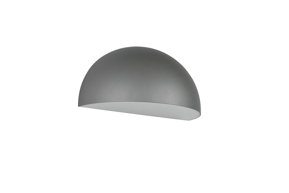 AUSSENWANDLEUCHTE - Weiss/Anthrazit, Konventionell, Kunststoff/Metall (14/27/15,5cm) - Trio Leuchten