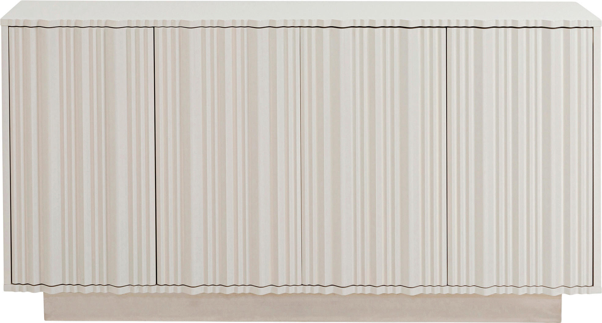 SIDEBOARD  in 152/80/40 cm  - Grau, MODERN, Holzwerkstoff/Metall (152/80/40cm) - Kare-Design