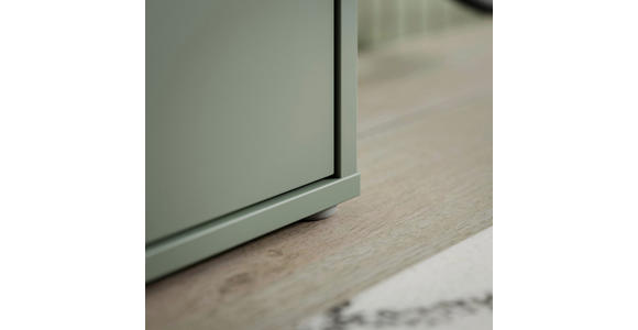 SCHUHSCHRANK  in 74,5/191,9/34,9 cm  - Salbeigrün/Grau, Basics, Holzwerkstoff/Kunststoff (74,5/191,9/34,9cm) - Xora