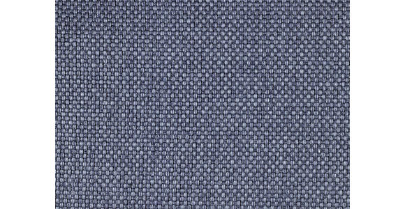 LIEGE Webstoff Blau  - Blau/Schwarz, MODERN, Textil/Metall (200/90/88cm) - Dieter Knoll