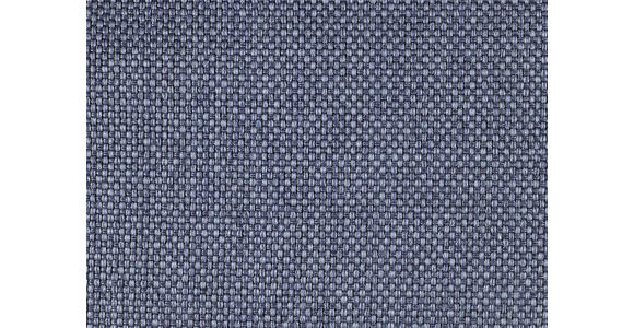 HOCKER in Textil Blau  - Chromfarben/Blau, KONVENTIONELL, Textil/Metall (100/45/60cm) - Novel