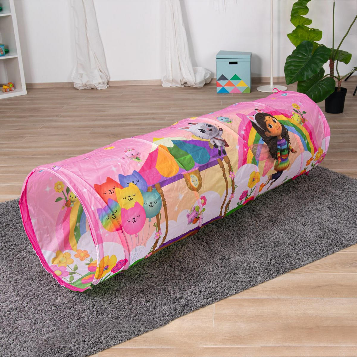 SPIELTUNNEL  - Multicolor, Basics, Kunststoff (150/45/45cm)