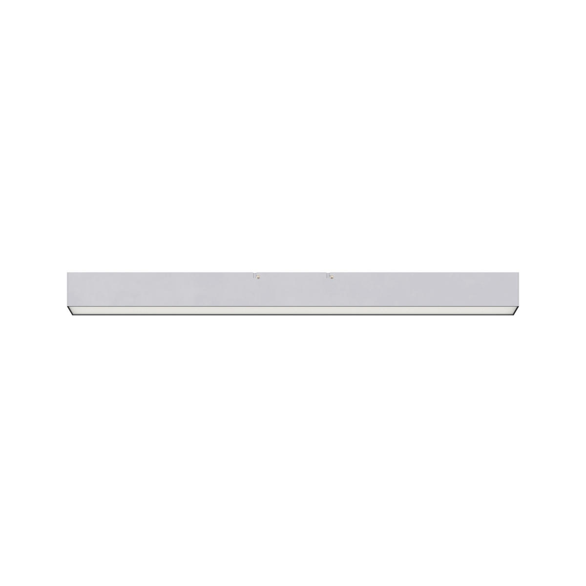 LED-DECKENLEUCHTE Rijeka 100/7,7/6 cm   - Weiß, Design, Kunststoff/Metall (100/7,7/6cm) - Novel