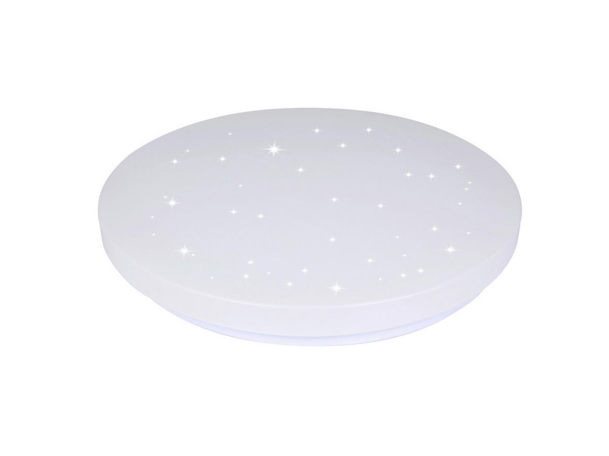 LED PLAFONJERA - bela, Osnovno, metal/plastika (31cm)