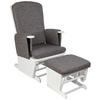 STILLSTUHL - Weiß/Grau, Basics, Holz/Textil (56/101/73cm) - My Baby Lou