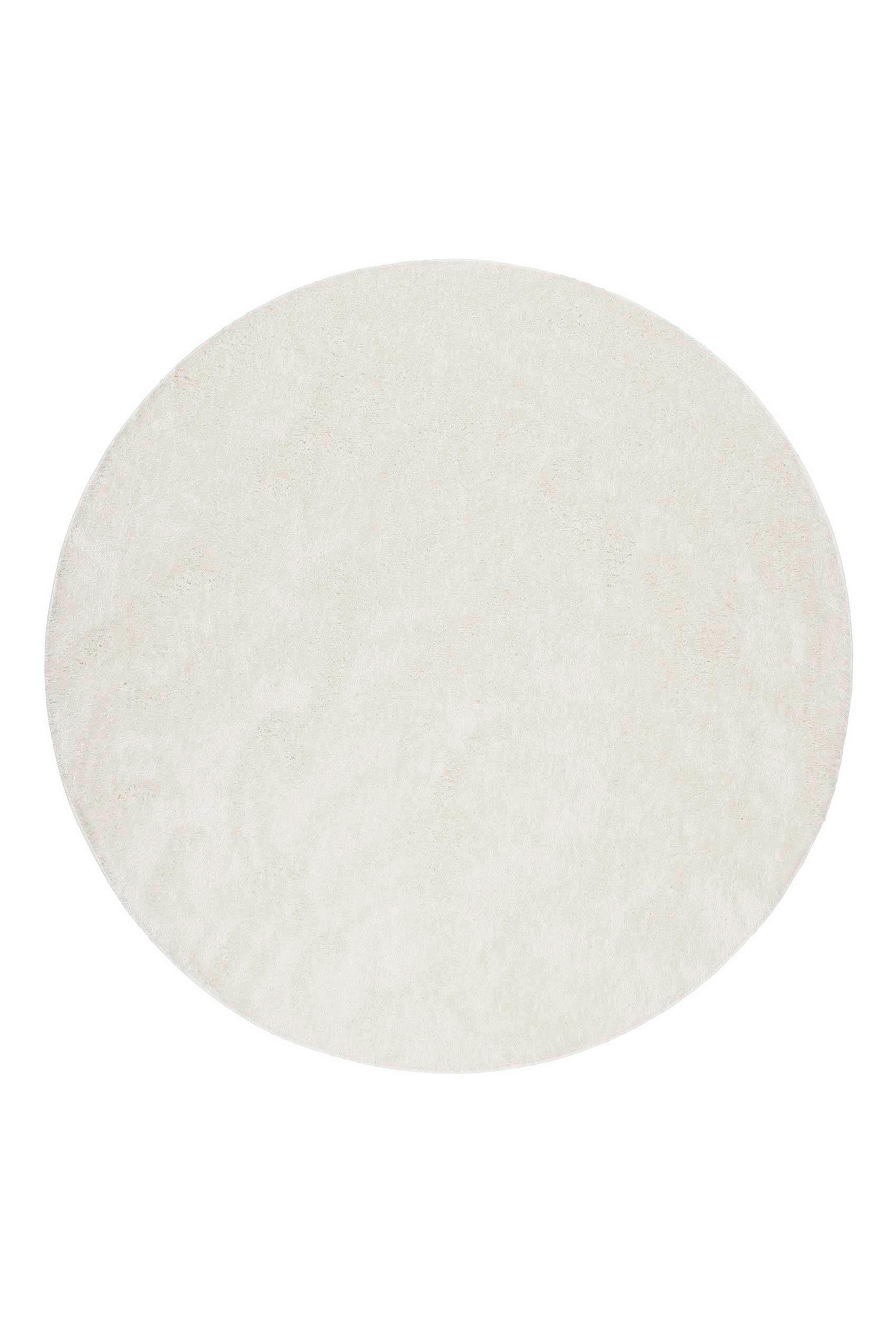 HOCHFLORTEPPICH 120 cm #Swagger Shag Creme rund  - Creme, Basics, Textil (120cm) - Esprit