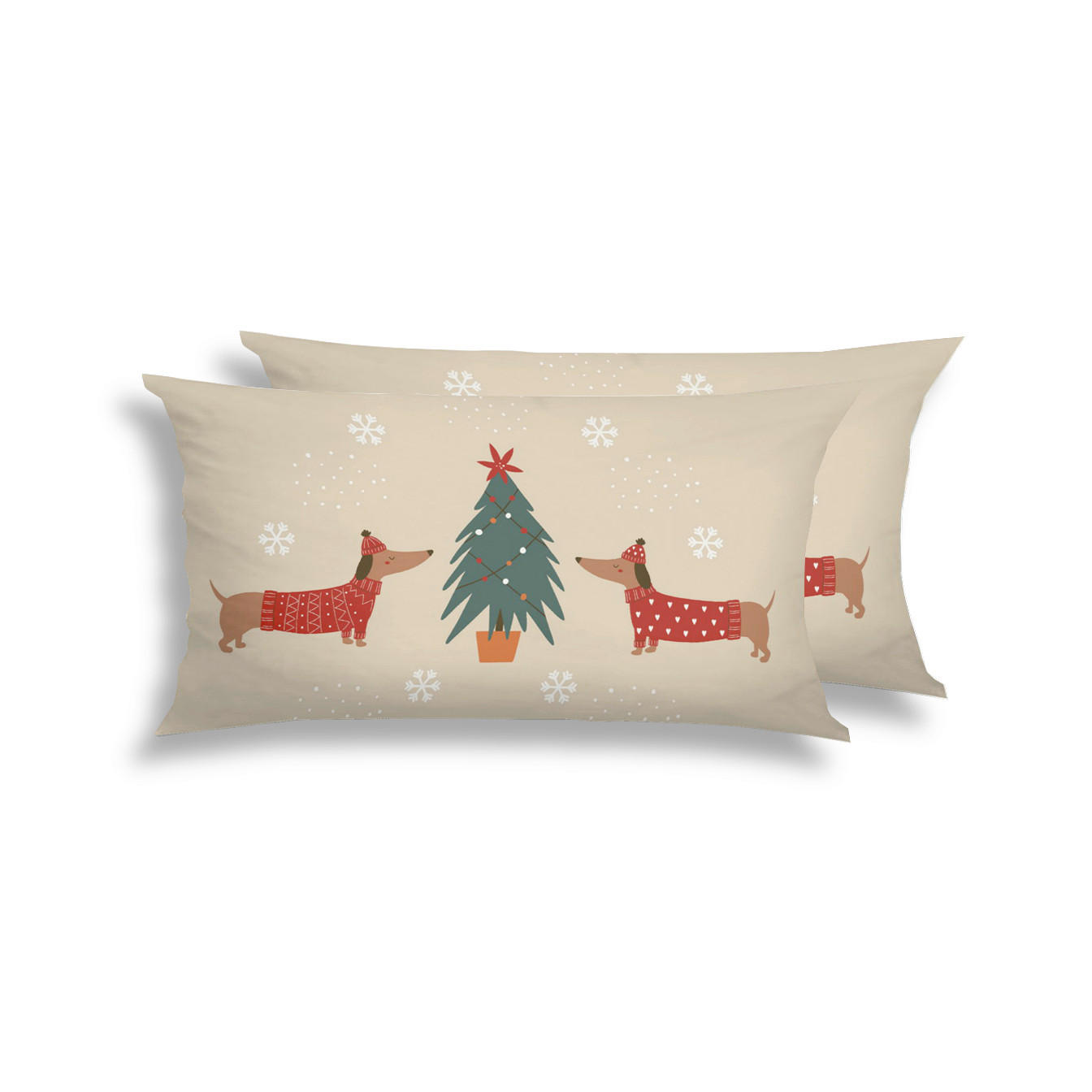 KOPFPOLSTERBEZUG 40/80 cm  - Beige, Basics, Textil (40/80cm) - Florella