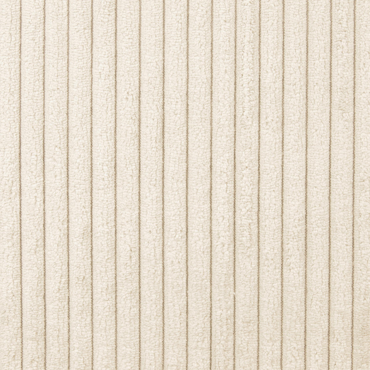 WOHNLANDSCHAFT Creme Cord  - Creme/Schwarz, KONVENTIONELL, Kunststoff/Textil (140/305/140cm) - Carryhome