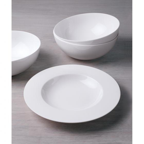 SCHÜSSEL Keramik Porzellan  - Weiß, Basics, Keramik (23cm) - Noblesse - V&B