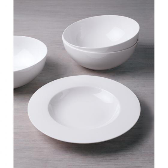 SCHÜSSEL Keramik Porzellan - Weiß, Basics, Keramik (23cm) - Noblesse - V&B